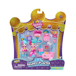 Shopkins Happy Places Royal Trends Play Scene Squirrel Palace Party