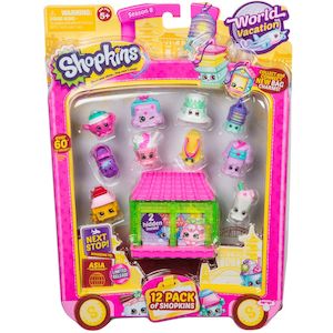 Shopkins Series 8 World Vacation Asia 12 Pack Assorted Styles