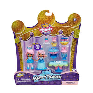 Shopkins Happy Places Royal Trends Play Scene Sweet Kitty Candy Bar