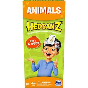 Hedbanz Singles Game Animals