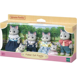 Sylvanian Families Fisher Cat Family 6 Pack