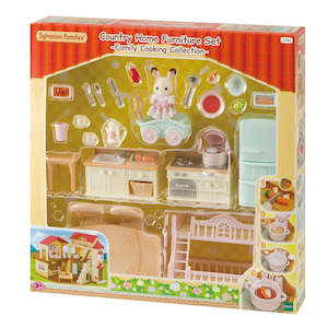 Sylvanian Families Country Home Furniture Set