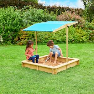 Toy: TP275 Wooden Sandpit with Canopy Roof