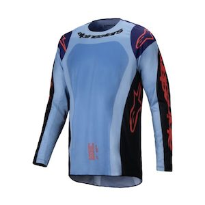 Alpinestars Racer Ocuri Jersey Blue/Black/Orange Fluoro