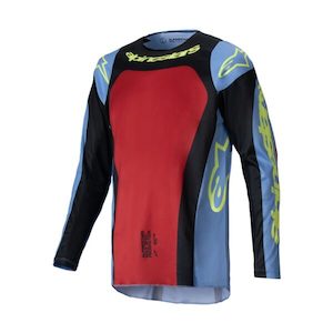 Alpinestars Racer Ocuri Jersey Blue/Red/Yellow Fluoro