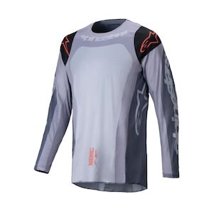 Alpinestars Racer Ocuri Jersey Gray/Black/Orange Fluoro