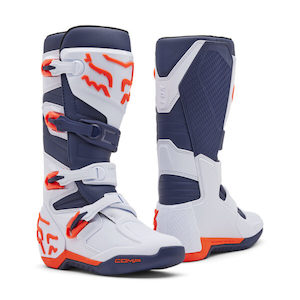 Fox Comp Boots White/navy