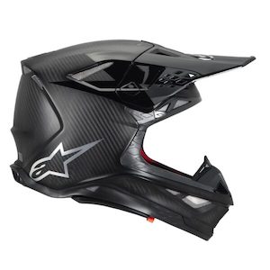 Alpinestars Supertech S-M10 Helmet Black Carbon Matte/Gloss