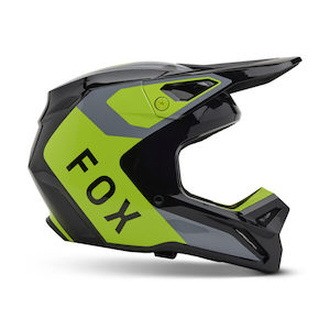 Fox V1 Lean Helmet Mips Ce Grey/yellow