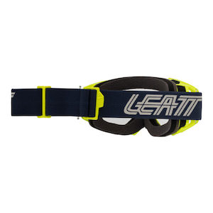 Motorcycle or scooter: Leatt 3.5 Vizion Goggle Lime Clear 90 VLT