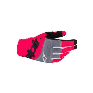 Alpinestar Techstar Gloves Black/Pink Fluoro