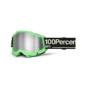 100% Accuri 2 Goggle Glow – Mirror Silver Lens