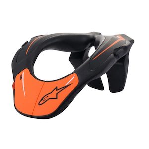 Youth Neck Support Black/Orange – One Size