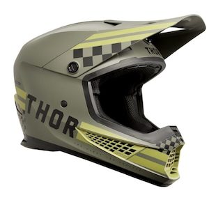 Helmet S24 Thor Mx Sector 2 Combat Ar/bk