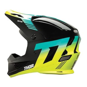 Helmet S24 Thor Mx Sector 2 Carv Bk/ac