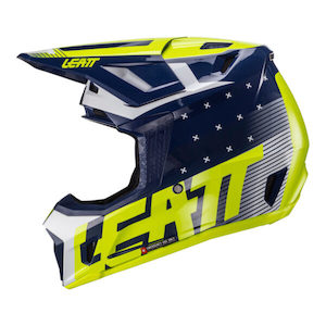 Leatt Helmet Kit Moto 7.5 V24 – Blue