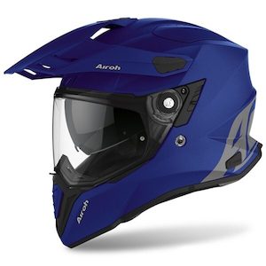 Airoh Commander Blue Matte Helmet ADV