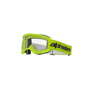 Vision 3 Wordmark Goggle Yellow Fluoro – Clear Lens