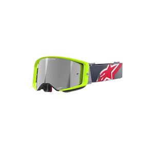 Supertech Corp Goggle Yellow Fluoro/Red – Mirror Silver Lens