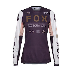 Fox Womens 180 Race Spec Jersey Dark Purple