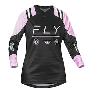 FLY Racing 2024 Womens F-16 Jersey – Black / Lavender