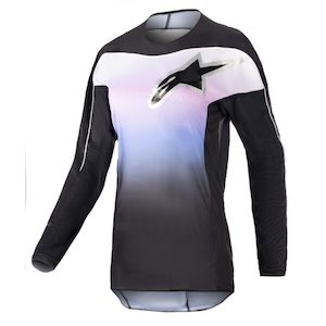 Stella Fluid Jersey Black/Frozen Purple