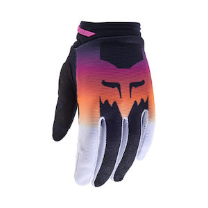 Fox Womens 180 Flora Gloves Black/pink