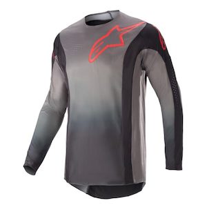 Techstar Sein Jersey Black/Neon Red