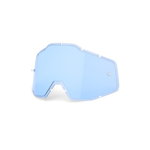 Motorcycle or scooter: 100% Adult Injected Lens Blue Anti-Fog – Racecraft/Accuri/Strata