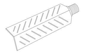 Trim-Tex PVC 90 Deg Bullnose Adaptor (#0917)