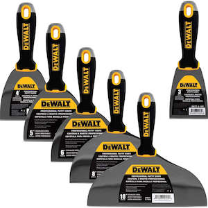 DEWALT PREMIUM S/S SOFT GRIP PUTTY KNIFE / JOINT KNIFE