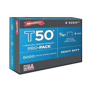 Arrow T50 Staples - 5000pk