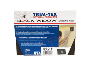 Trim-Tex Black Widow Sanding Pad - Fine - 6Pk