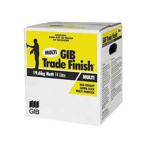 Finishing Compounds: GIB Trade Finish Multi - 14L Carton