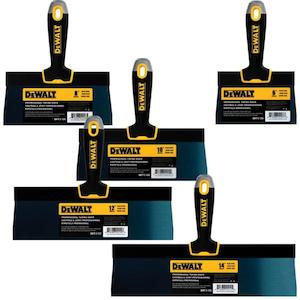 DEWALT BLUE STEEL TAPING KNIFE SOFT GRIP