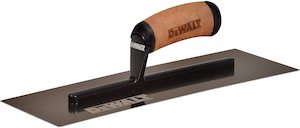 DEWALT 0.5MM FLEX CURVED TROWEL GOLD STAINLESS STEEL