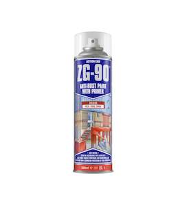 Action Can - Galv: ZG90 ANTI-RUST PAINT 500ml RED - RAPID DRY