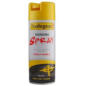 TRADEGEAR Marking Spray - Yellow