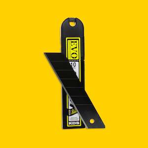 25mm KDS Snap-off Blades - EVO Power Black (x10)