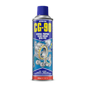 Industrial Aerosols: CG90 CLEAR GREASE WITH PTFE 500ml