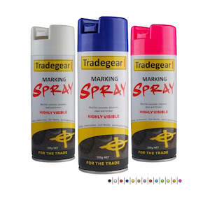 Marking Paints Accessories: TRADEGEAR Marking Spray - Black