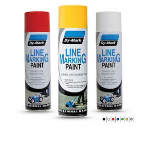 Marking Paints Accessories: LINE MARKING MATT BLACK 500G