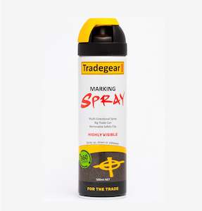 All Marking Paint Accessories: TG360 Marking Spray  500ml  - YELLOW