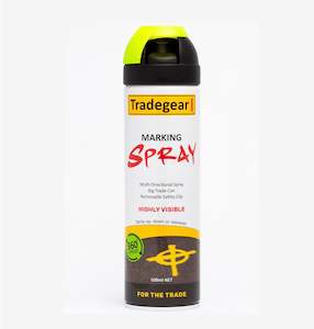 All Marking Paint Accessories: TG360 Marking Spray  500ml  - FL/YELLOW