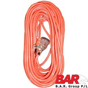 Extension Lead 10Amp – 20 metre Orange