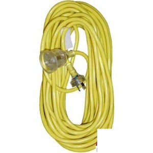 Extension Lead 10Amp – 20 metre Yellow