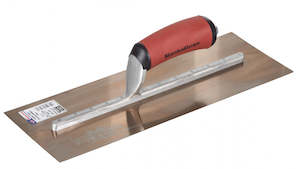 Finishing Trowel: MARSHALLTOWN 350x125 Gold Finishing Trowel