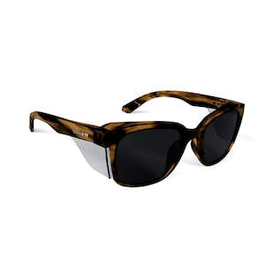 STKS Platinum Brown Tortoise Frame with Smoke Lens - STK41N22A