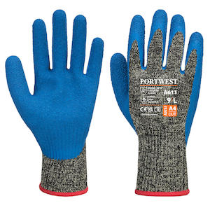 Gloves: Aramid HR Cut Latex Glove - A611