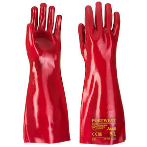 PVC Gauntlet 45cm- A445